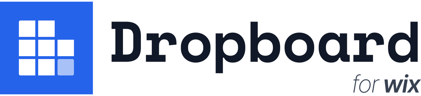 Dropboard for Wix Logo